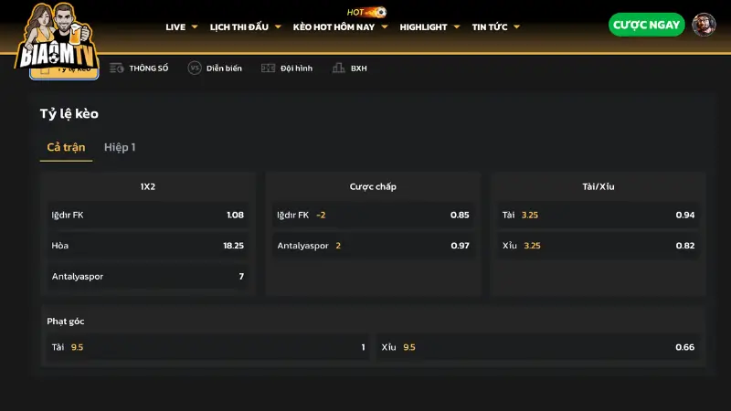 Kho giải đấu phong phú đáp ứng nhu cầu đa dạng