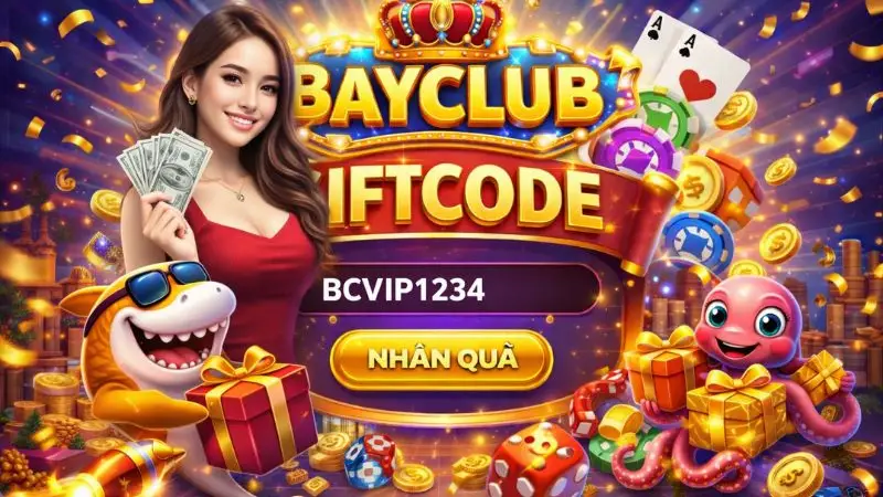 Giftcode Bayclub thường bao gồm chữ in hoa và số được sắp xếp ngẫu nhiên nên rất dễ nhầm lẫn